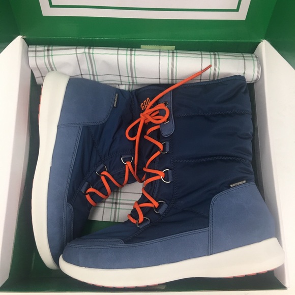 Cougar Blue and Orange Winter Boots - Picture 2 of 8